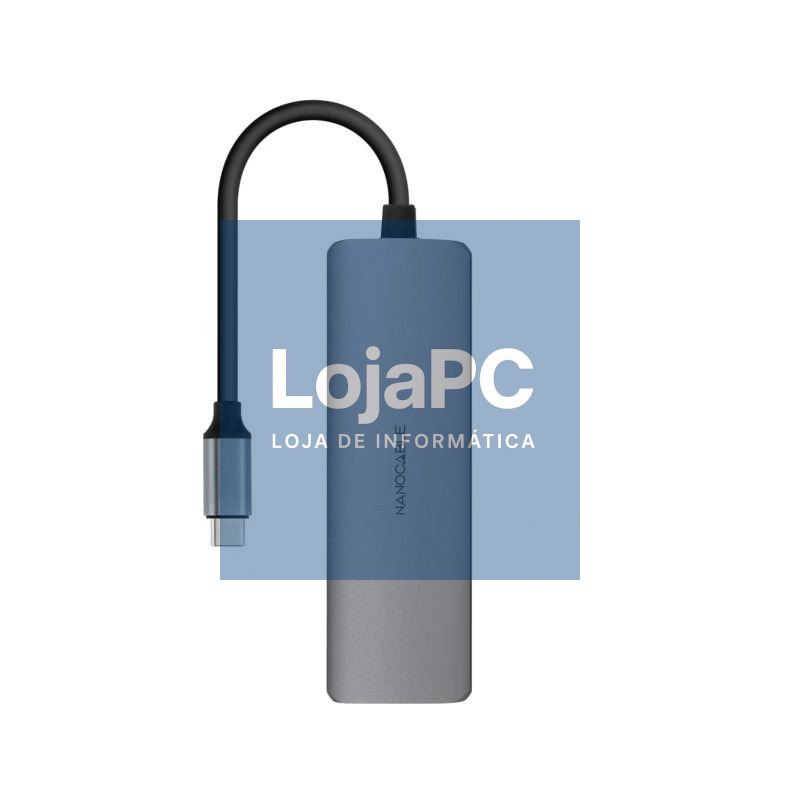 Nanocable Hub USB-C 3xUSB-A+HDMI+USB-C PD — imagem 3
