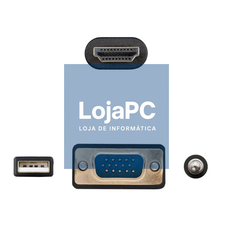 Nanocable Conversor VGA+Audio a HDMI M-M 1,8 m — imagem 2