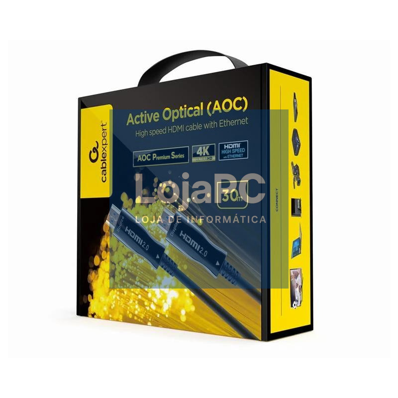 Gembird Cable AOC HDMI Alta Velocidad Premium,30 m — imagem 2