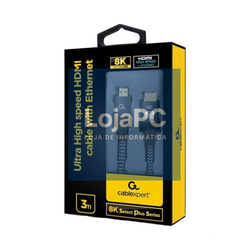 Gembird Cable HDMI de ultra alta velocidad 8K 3m