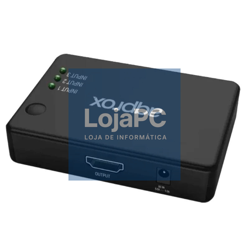 Approx HDMI Switch 4K HDMI 3 Puertos 4K/30HZ