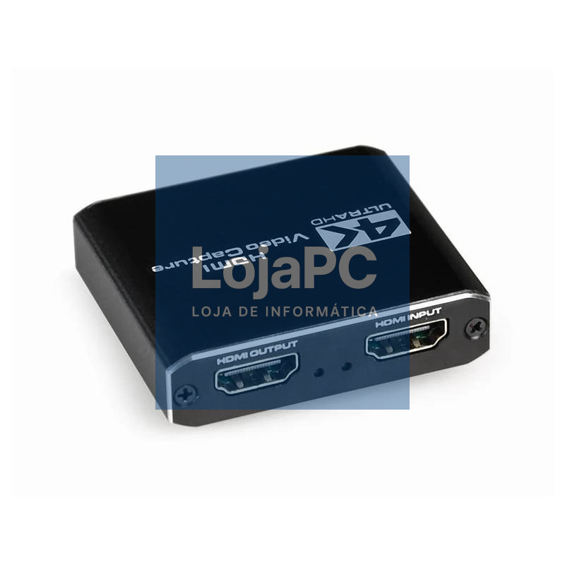 Gembird Capturador HDMI USB, 4K, paso señal HDMI