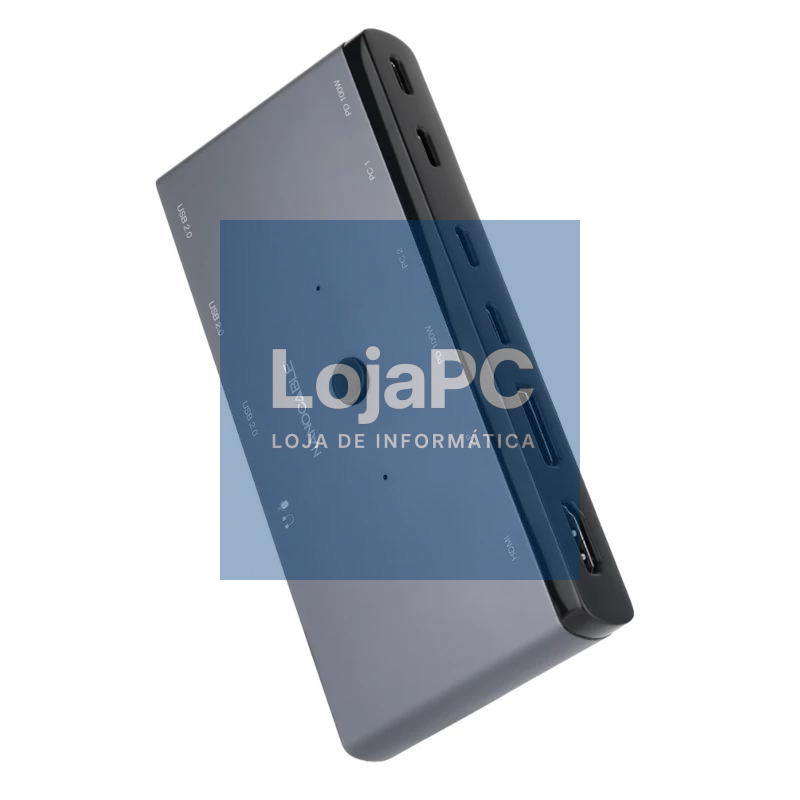 Nanocable KVM Switch 2xUSB-C 3xUSB-A+2xUSB-C/PD