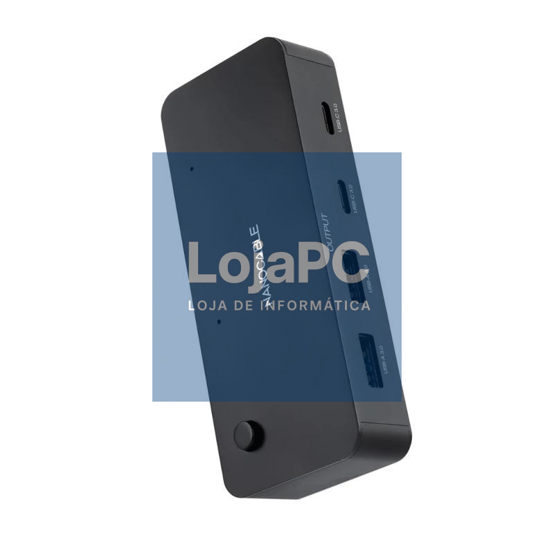 Nanocable Switch 2xUSB3.0+USB-C 5V A 2xUSB-A3.0