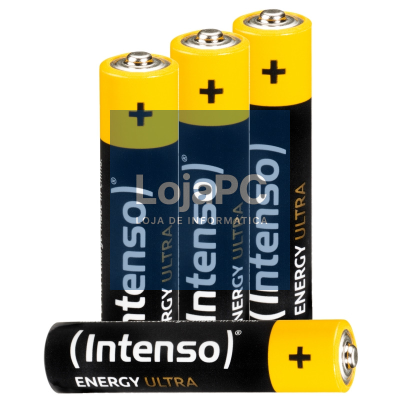 Intenso Pila Alcalina energy ultra AAALR03 Pack-4 — imagem 3