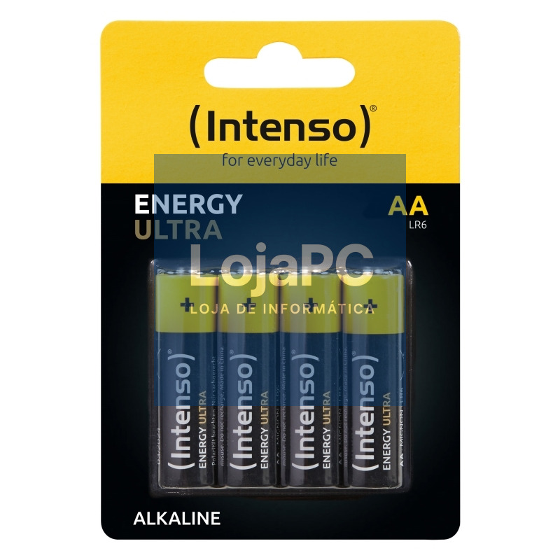 Intenso Pila Alcalina energy ultra AALR06 Pack-4