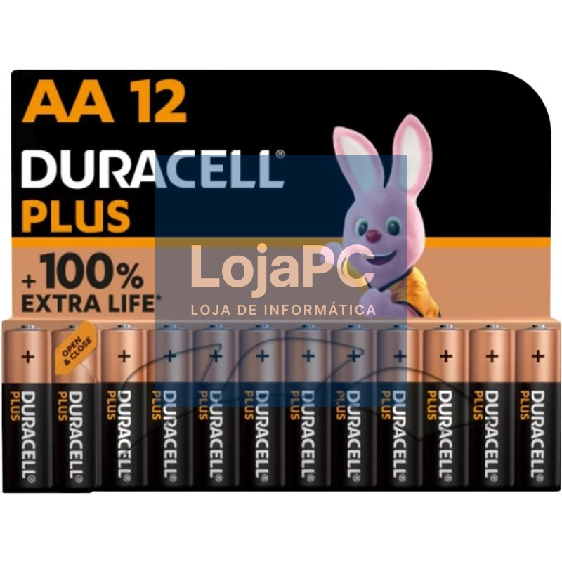 Duracell Plus Power Pila Alcalina AA LR6 MX1500 8B