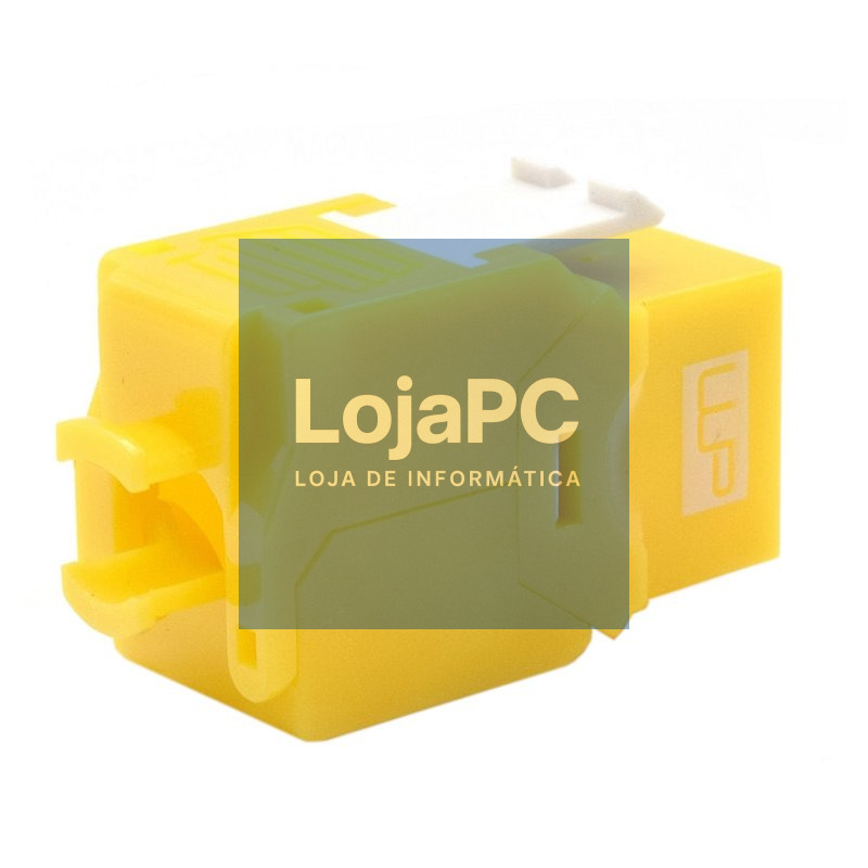 WP Keystone Cat. 6a UTP RJ45/Hembra Amarillo — imagem 2