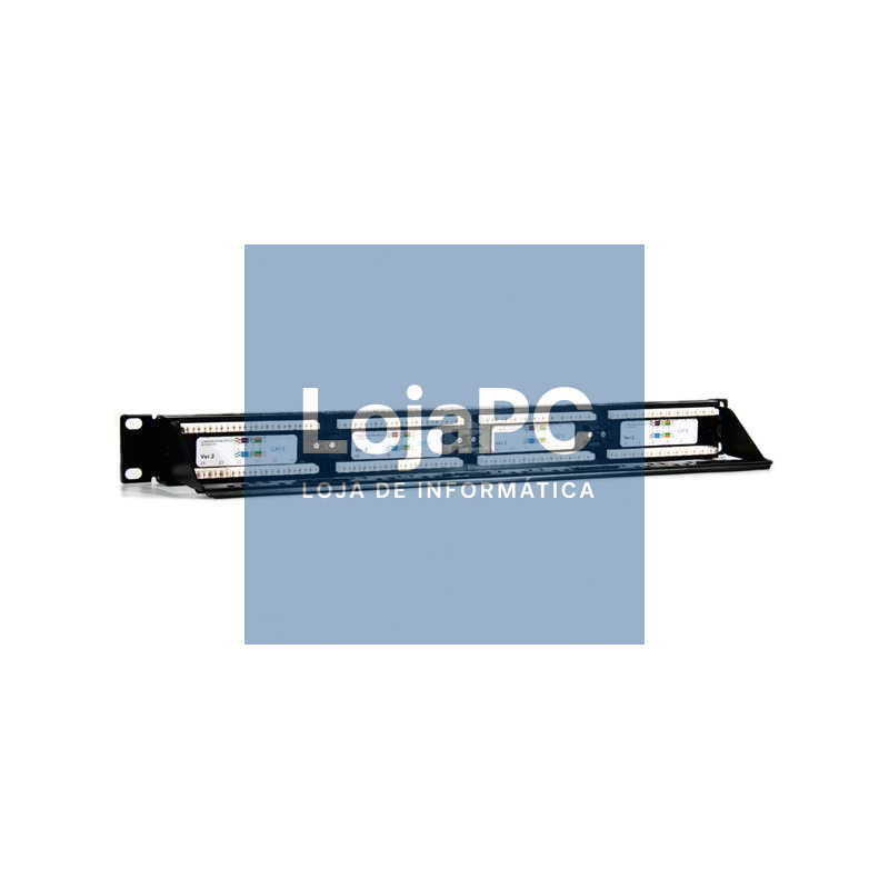 2LAN Patch Panel 19" CAT6 24 Puertos UTP — imagem 5