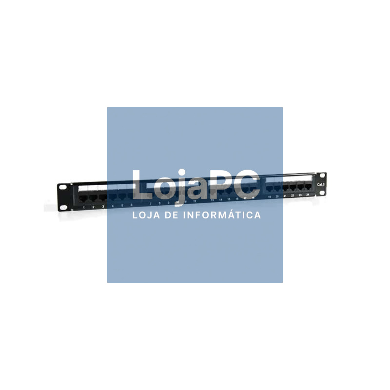 2LAN Patch Panel 19" CAT6 24 Puertos UTP