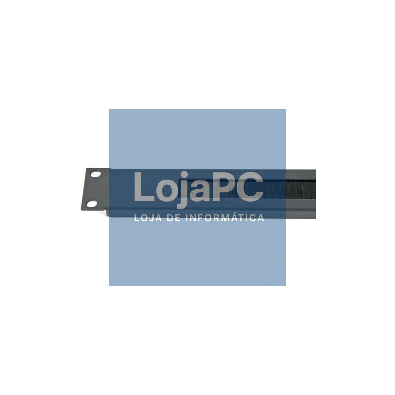 2LAN Panel Pasacables de Cepillo 19" 1U Metal — imagem 3