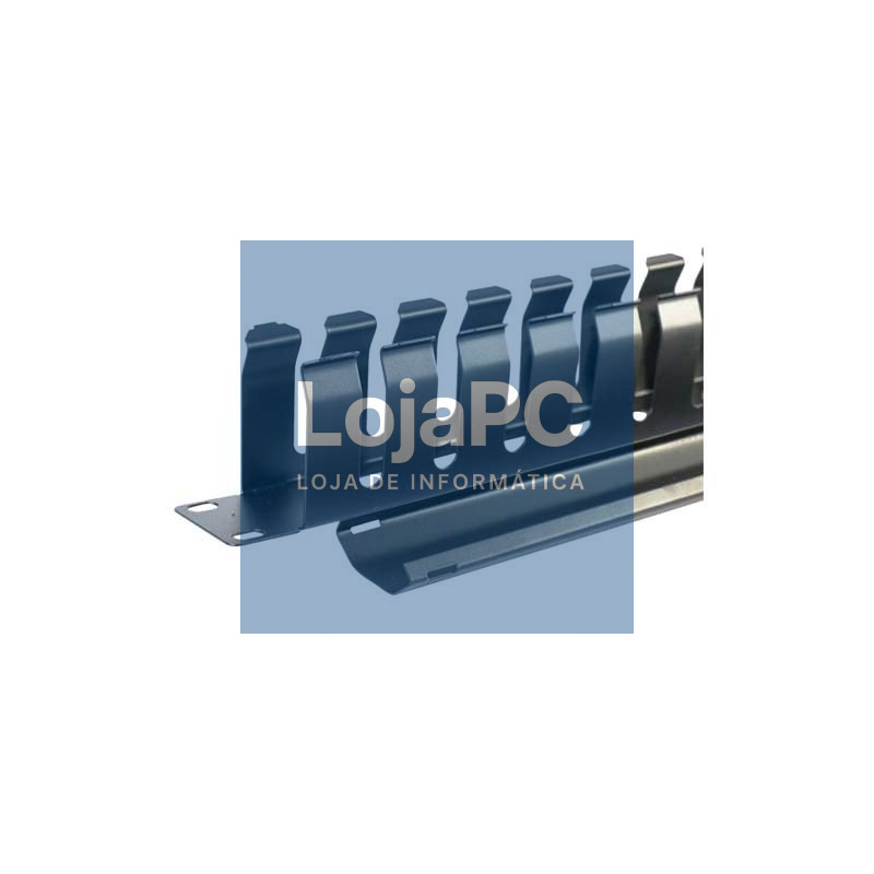 2LAN Panel Pasacables Tapa 19" 1U Metal — imagem 5