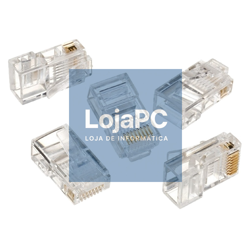 Gembird Conector RJ45 Cat.5 UTP Sólidos (50 uds.)