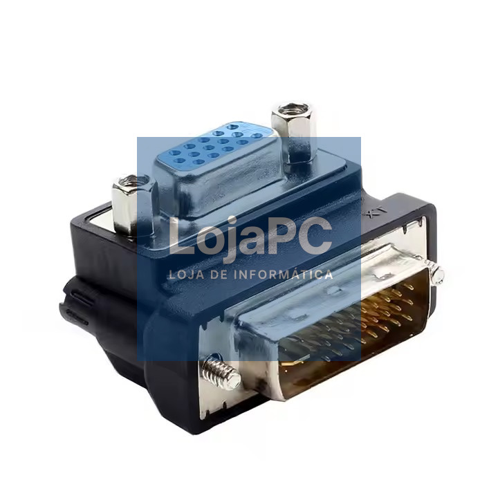 Adap. DVI24+5F/HDB15M Preto