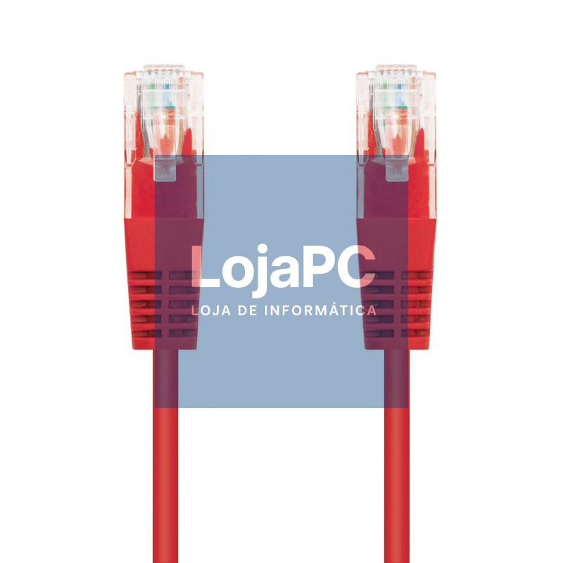 Nanocable Latiguillo Cat.6 UTP 30cm Rojo — imagem 3