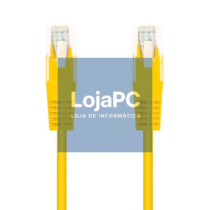 Nanocable Latiguillo Cat.6 UTP 30cm Amarillo — imagem 3