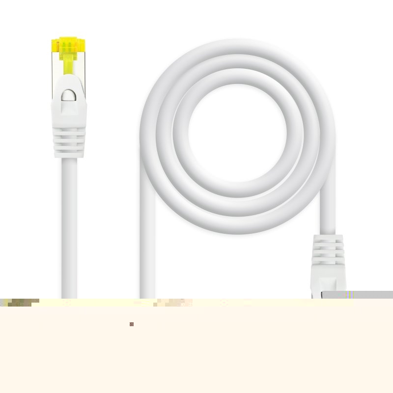 Nanocable Latiguillo LSZH Cat.6A SFTP 25cm Blanco