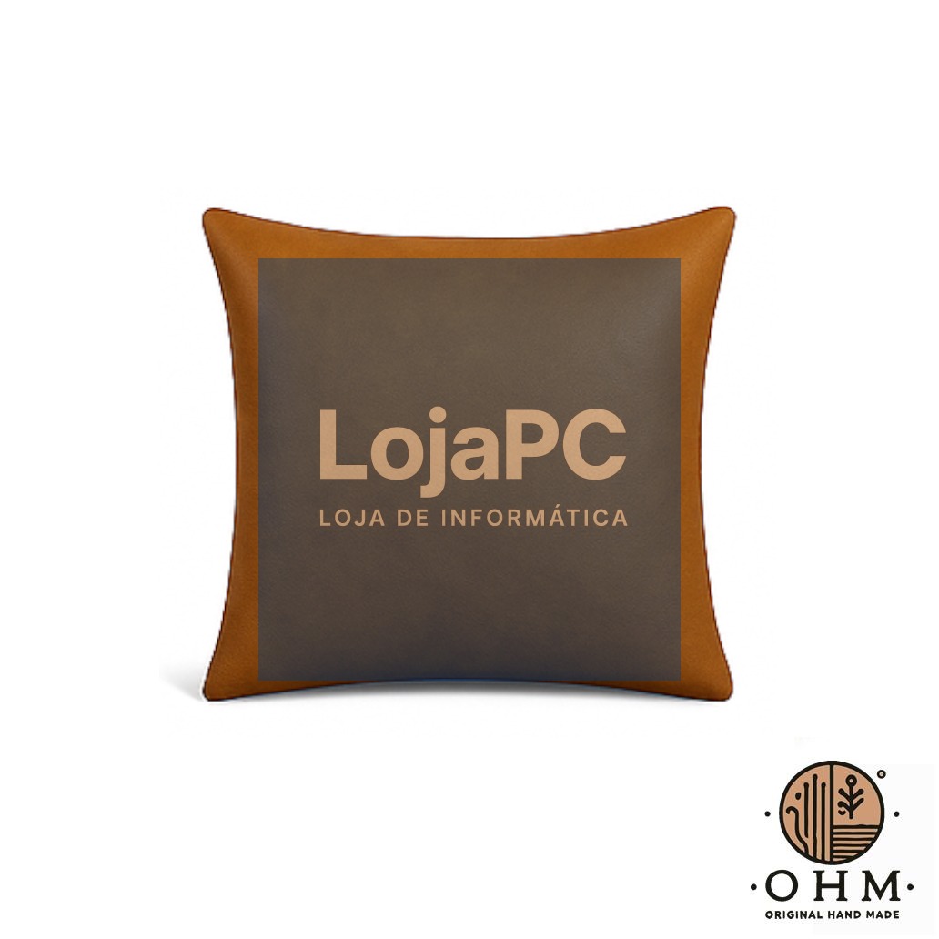 Dune Pillow - Pele Castanho Claro