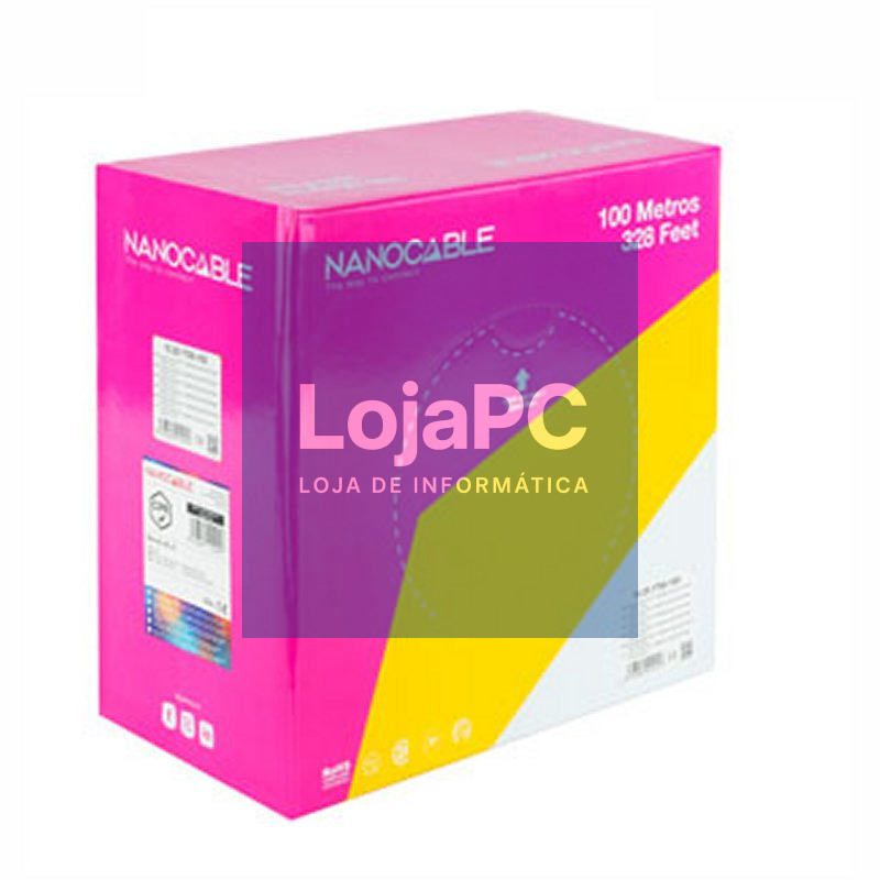 Nanocable Cable Red CAT7 CPR LSZH AWG23 100M — imagem 3