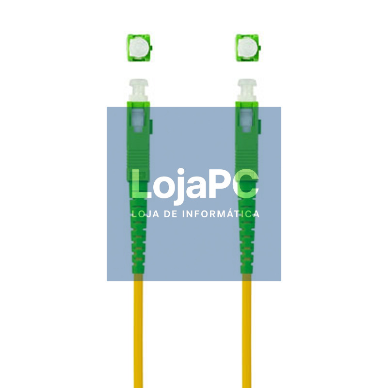 Nanocable Cable fibra SC/APC LSZH Amarillo 5m — imagem 3
