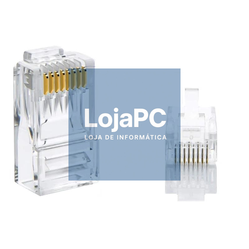 Ewent Conector Modular CAT 6 U/UTP, 100pcs — imagem 2