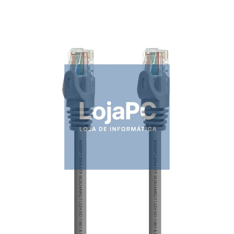 Aisens Latiguillo Rj45 Cat.6A Utp Gris 5.0M — imagem 3