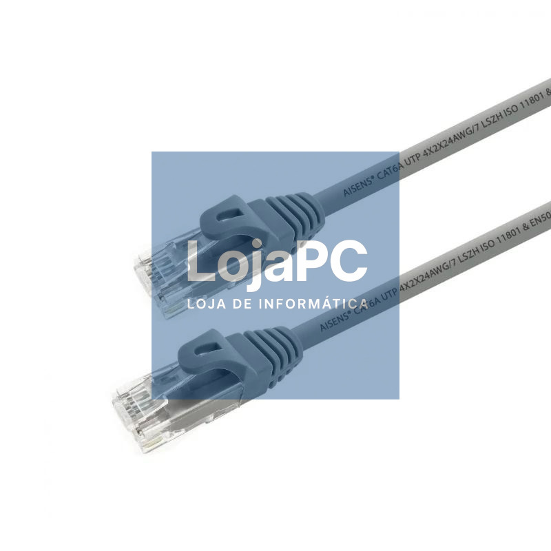 Aisens Latiguillo Rj45 Cat.6A Utp Gris 5.0M
