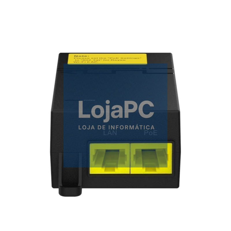 Ruijie 1-port PoE Injector 1000Base-T 52V 31.2W
