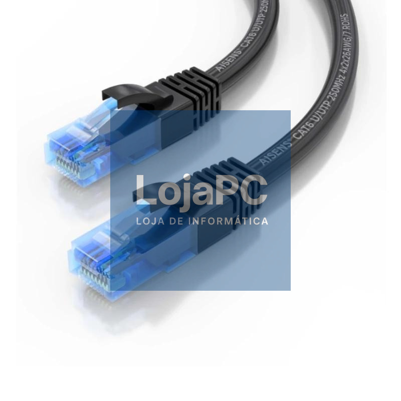 Aisens Cable RJ45 CAT.6 UTP AWG26 CCA Negro 0.5M — imagem 5