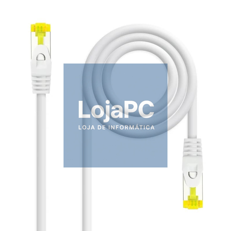 Nanocable Latiguillo Cat. 6A LSZH/SFTP 0.5M Blanco
