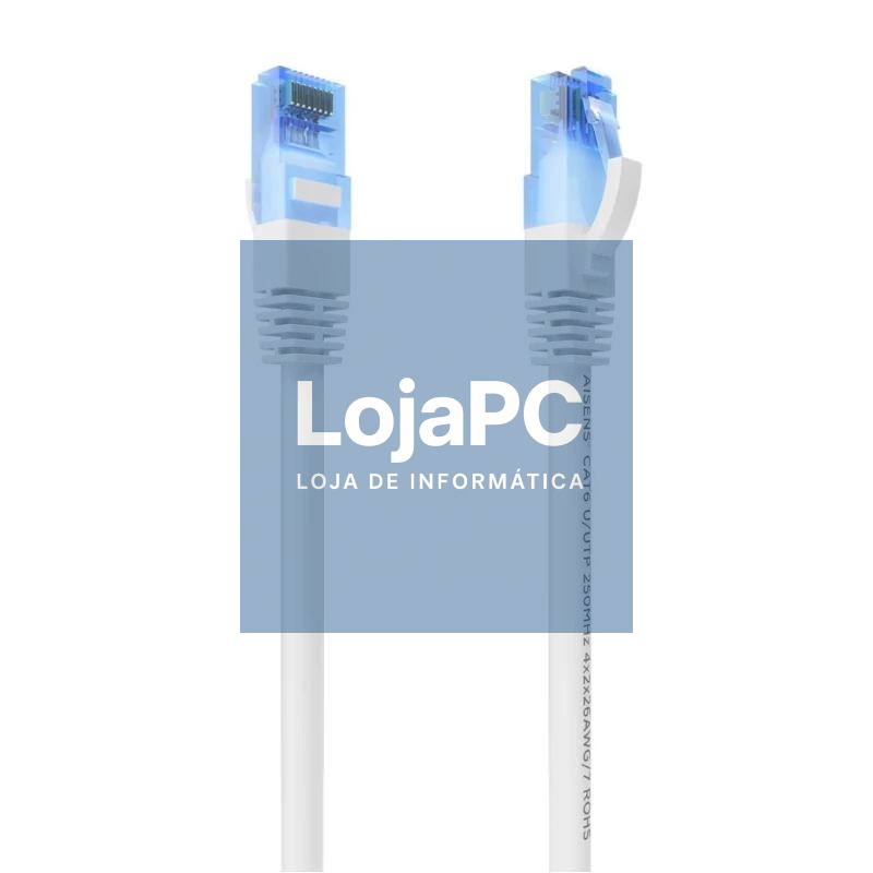 Aisens Cable RJ45 CAT.6 UTP AWG26 CCA Blanco 10m