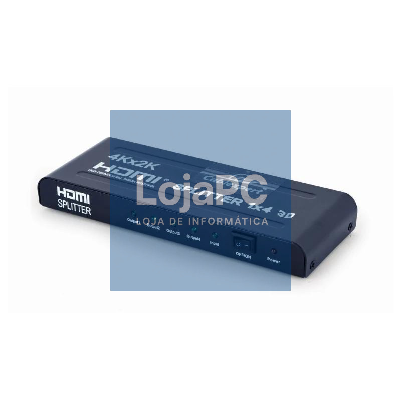 Gembird Divisor de HDMI 4 Puertos Negro — imagem 3