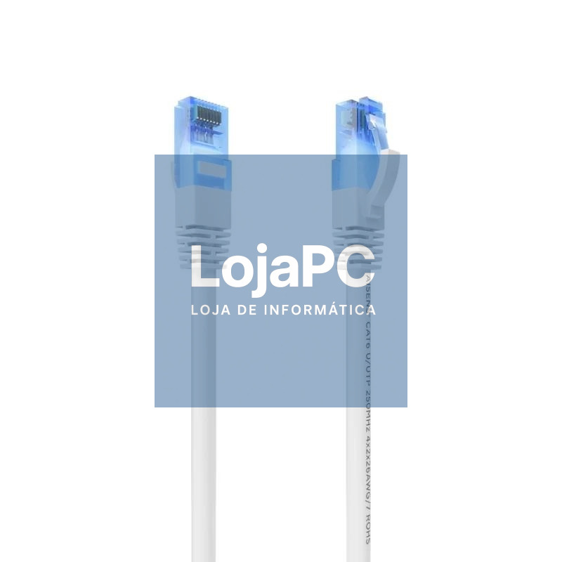 Aisens Cable RJ45 CAT.6 UTP AWG26 CCA Blanco 30cm