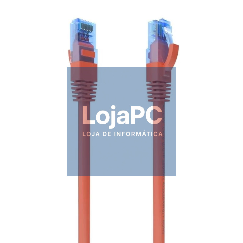 Aisens Cable RJ45 CAT.6 UTP AWG26 CCA Rojo 1.0m