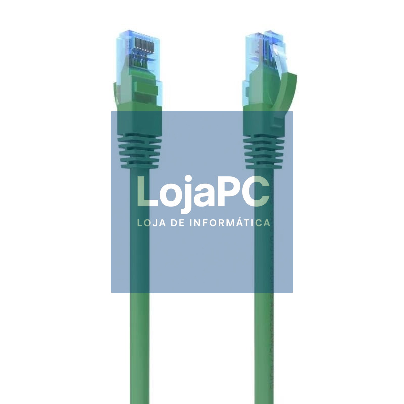 Aisens Cable RJ45 CAT.6 UTP AWG26 CCA Verde 0.5m