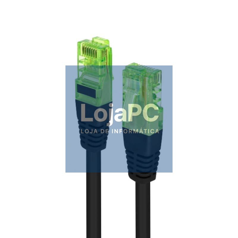 Nanocable Cable RJ45 Cat.6 UTP CCA 15 m Negro — imagem 2