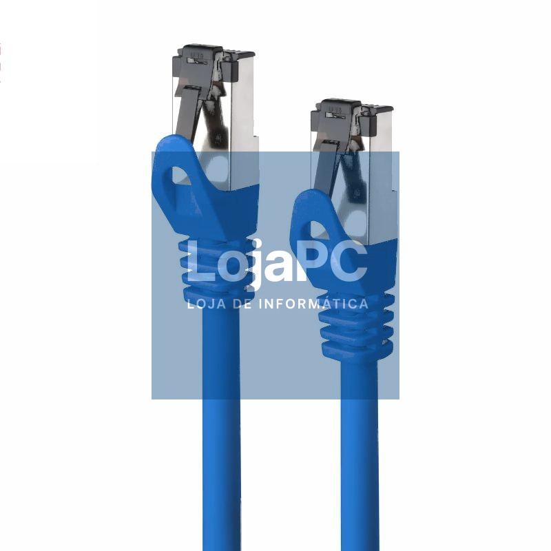 Nanocable Cable red Cat. 8.1 2GHZ SSTP Azul 2m — imagem 3