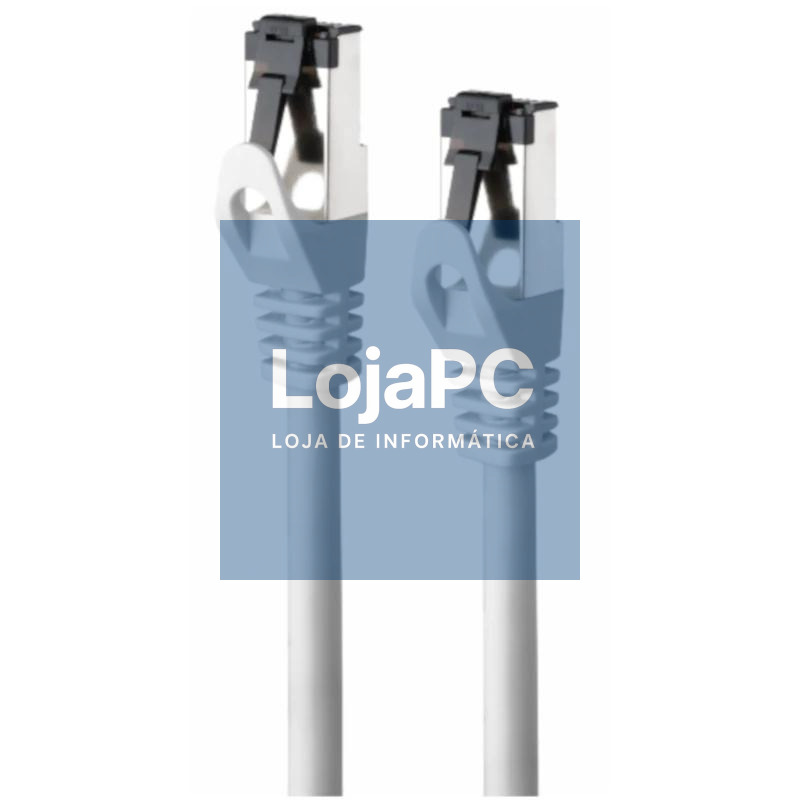 Nanocable Cable red Cat. 8.1 2GHZ SSTP Gris 3m — imagem 2