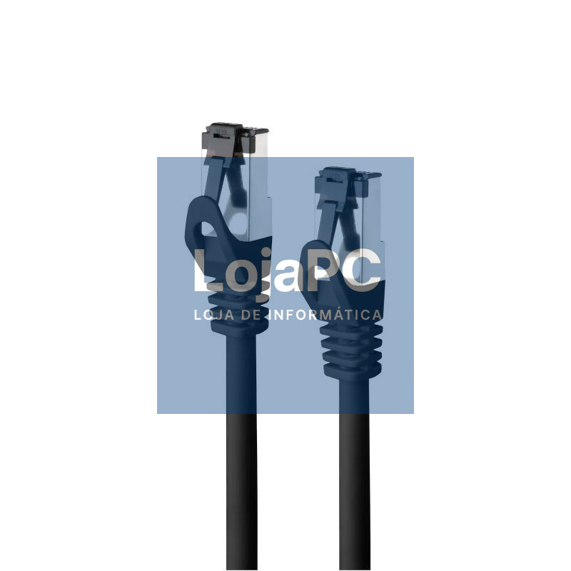 Nanocable Cable red Cat. 8.1 2GHZ SSTP Negro 5m — imagem 3