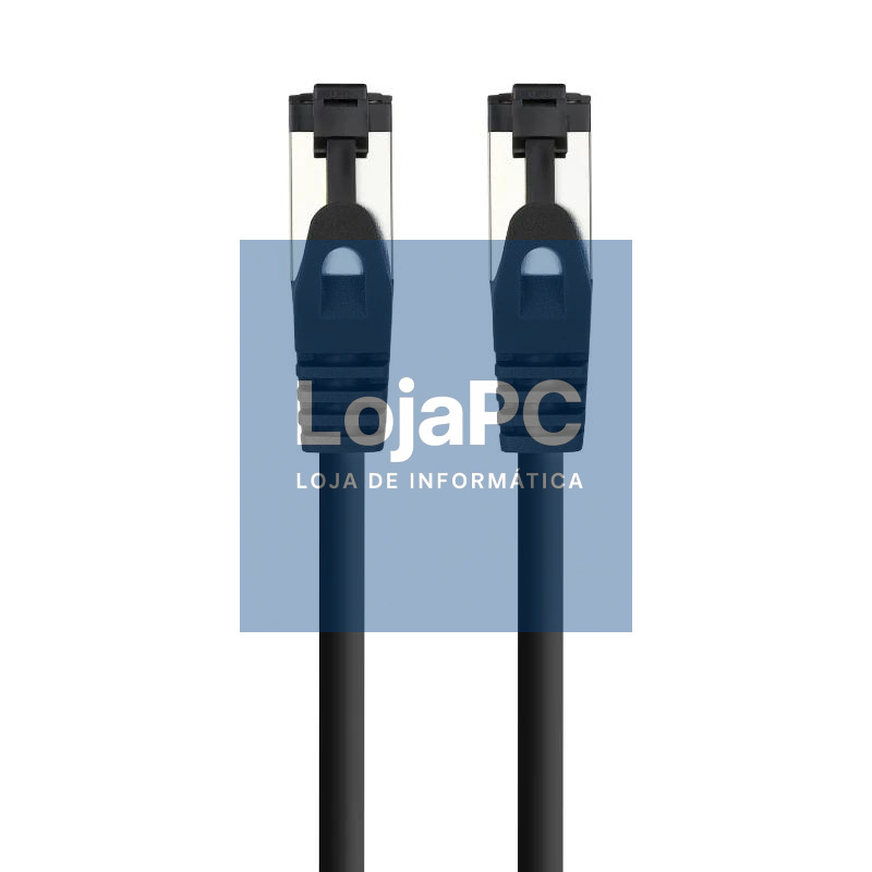 Nanocable Cable red Cat. 8.1 2GHZ SSTP Negro 10m — imagem 3