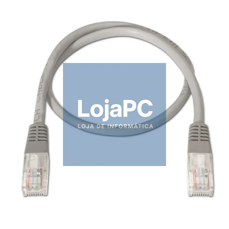 Aisens Latiguillo RJ45 CAT.5E UTP AWG26 gris 3.0m