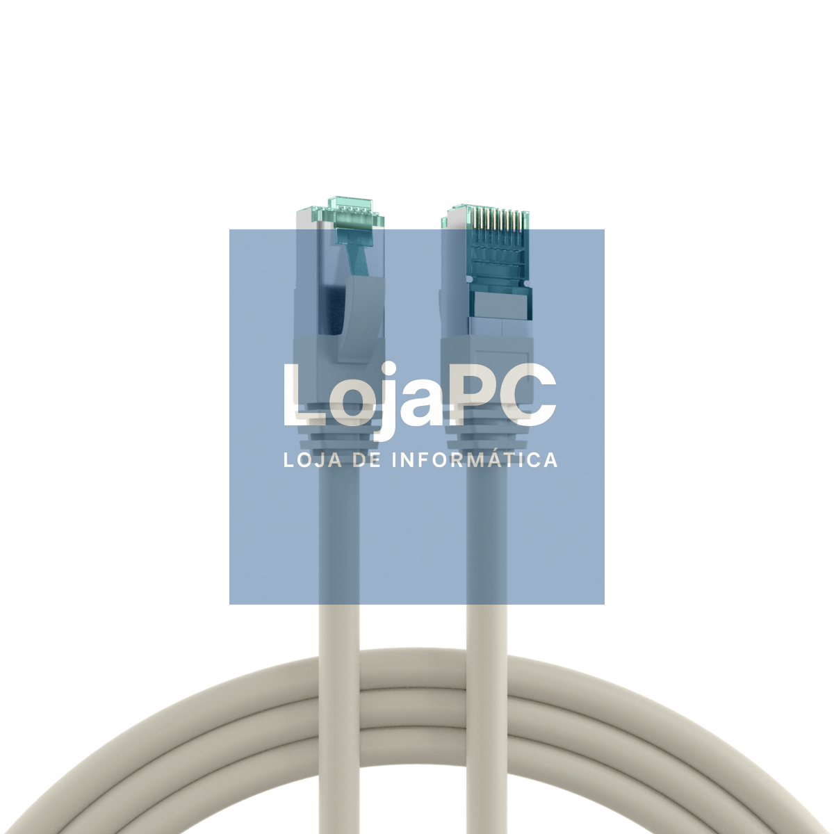 Chicote UTP RJ45 Cat6 1.50m Cinza