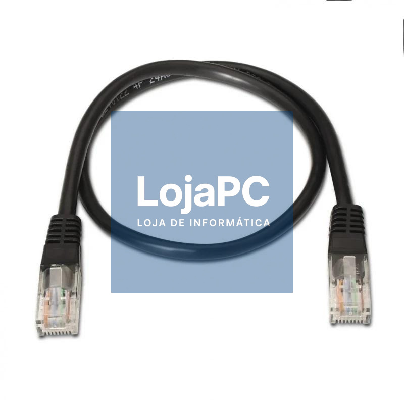 Aisens Latiguillo RJ45 CAT.6 UTP AWG24 negro 1.0m — imagem 3