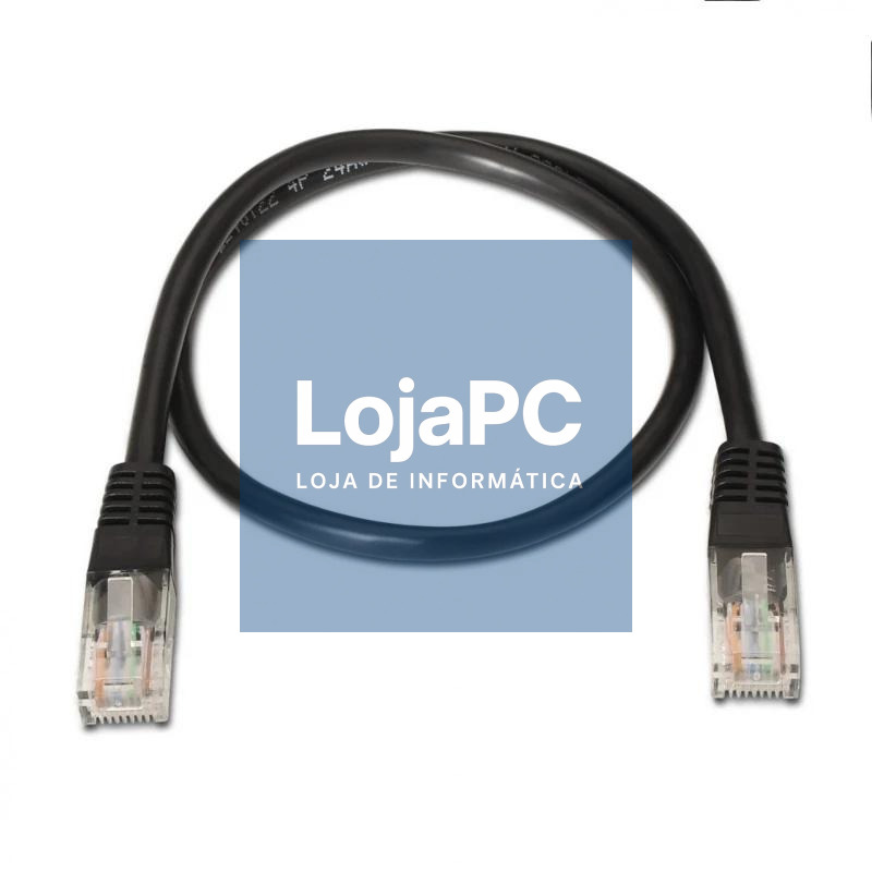 Aisens Latiguillo RJ45 CAT.6 UTP AWG24 negro 2.0m — imagem 3