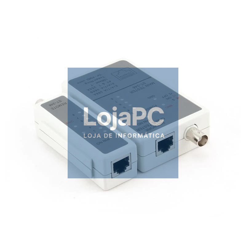 Gembird Probador de cables RJ-45 y RG-58