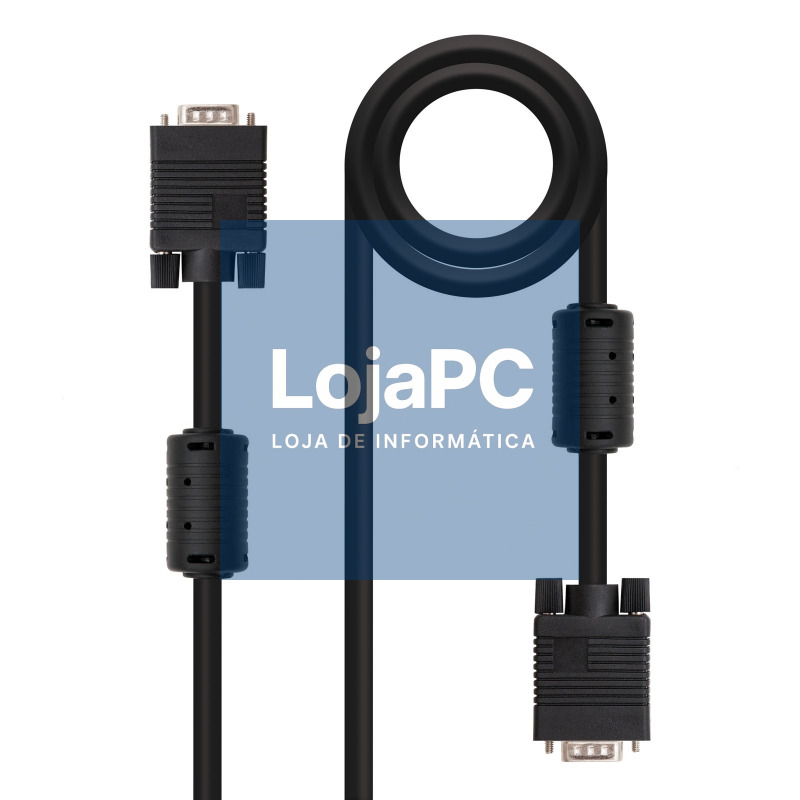 Nanocable Cable Conmutador Vga 10 M Negro — imagem 3