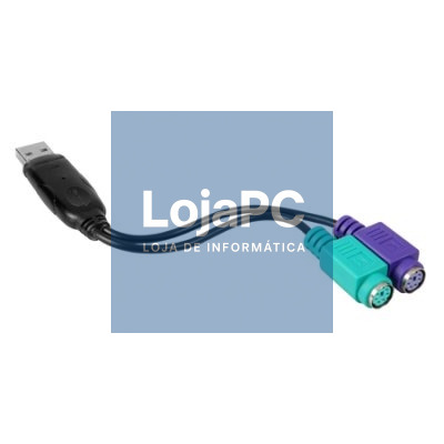 Nanocable Conversor PS/2 a USB
