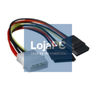 Nanocable Cable SATA Alimentación XHD2 30 cm