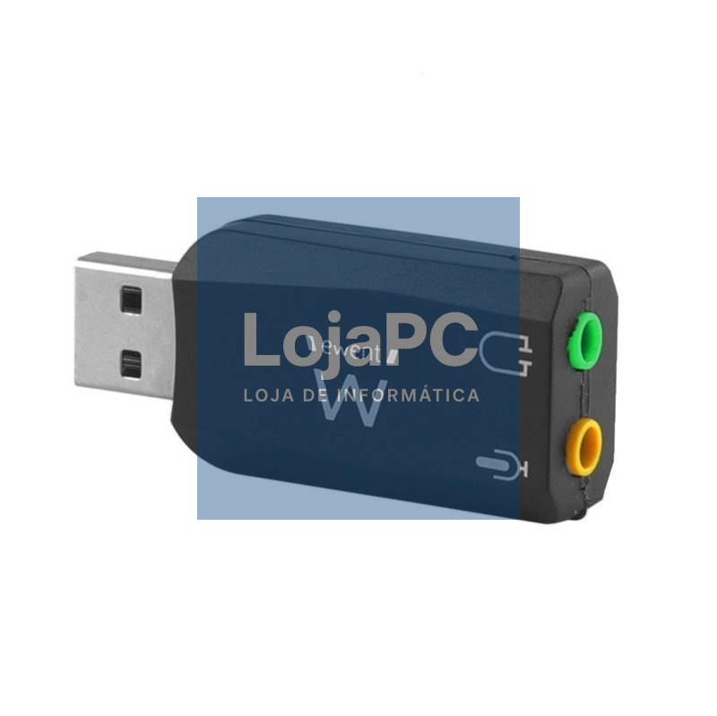 EWENT EW3751 Adaptador Usb soundcard 5.1