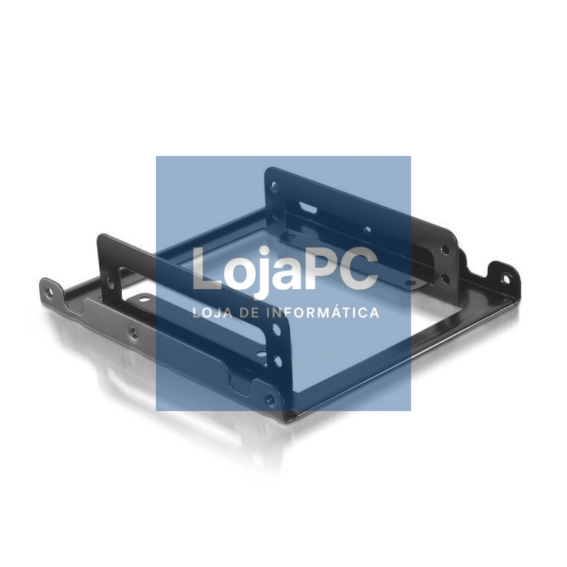 Nanocable Adaptador metálico 3,5" 2 HDD 2,5" — imagem 3